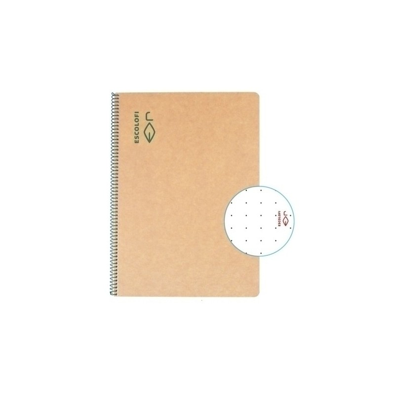 130047000-BLOCK ESCOLOFI A4 100h DOTS 80g ECOLOGIC precio por 5 unidades