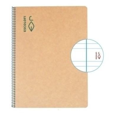 130200604-BLOCK ESCOLOFI GREEN A4 50h 3.5 80g C/M precio por 5 unidades