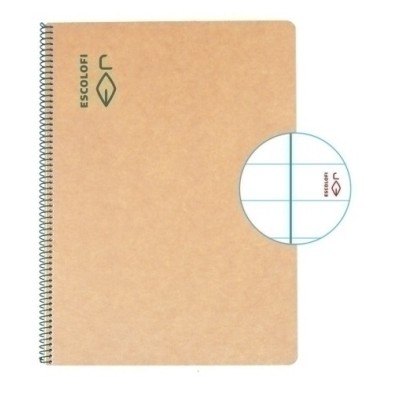 130200704-BLOCK ESCOLOFI GREEN A4 50h HZT. 80g C/M precio por 5 unidades