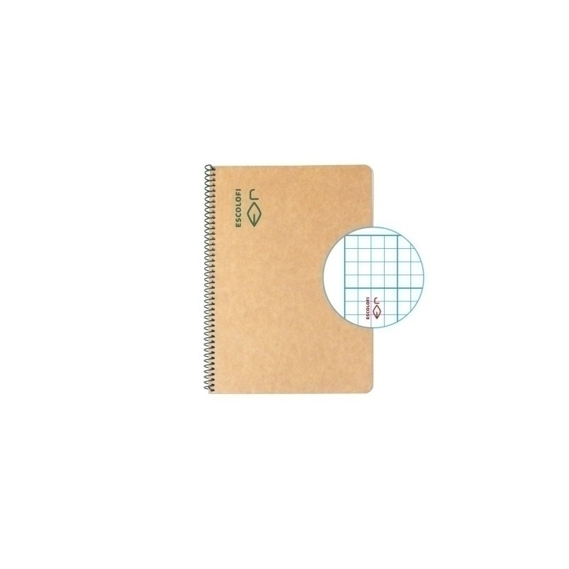 130210304-BLOCK ESCOLOFI GREEN A5 50h CD.3 80g C/M precio por 5 unidades