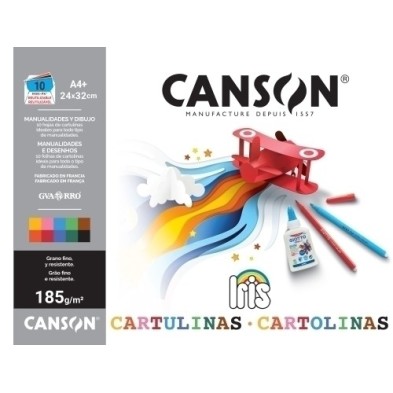 C200406282-CARTULINA A4+ IRIS MINI PACK de 10 precio por 20 unidades