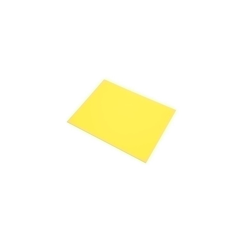 S3215603-CARTULINA 50x65 FABR. 185g P/25 AMAR. CA precio por 1 unidades