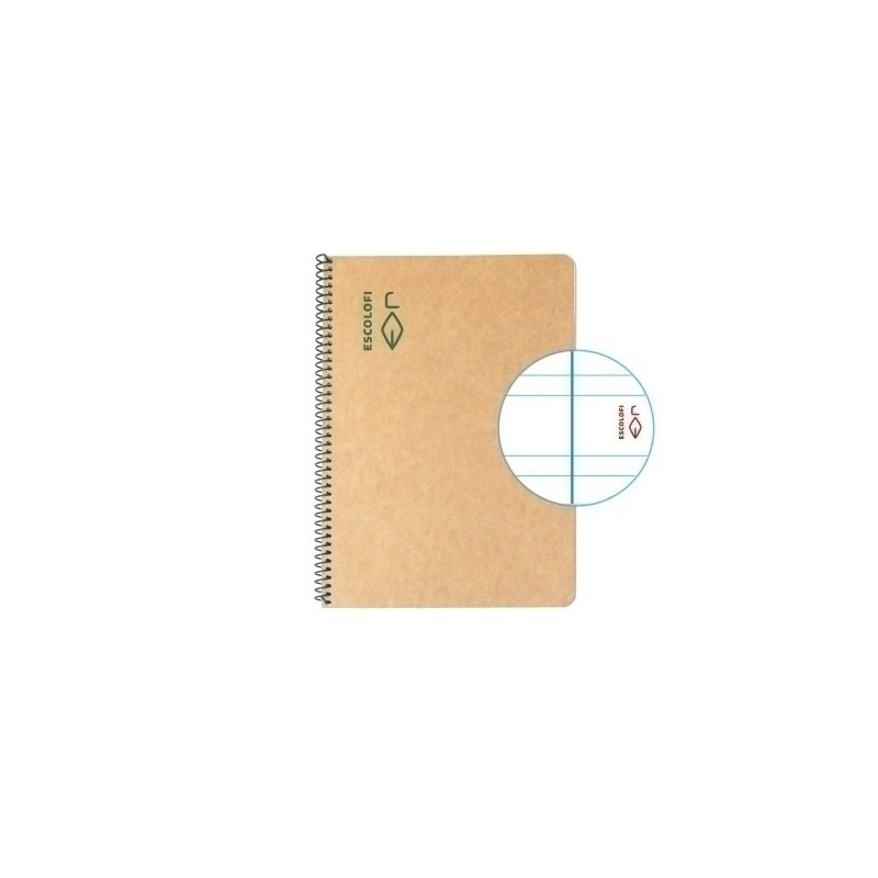 130210504-BLOCK ESCOLOFI GREEN A5 50h P.3 80g C/M precio por 5 unidades