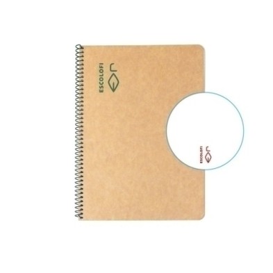 130210804-BLOCK ESCOLOFI GREEN A5 50h LISO 80g precio por 5 unidades