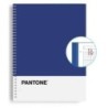 850100100-BLOCK ESCOL.PANTONE A4 BASIC 80h 5x5 AZ precio por 5 unidades