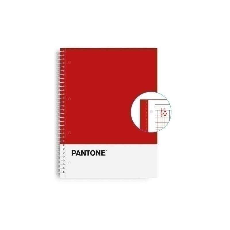 850100200-BLOCK ESCOL.PANTONE A4 BASIC 80h 5x5 RJ precio por 5 unidades