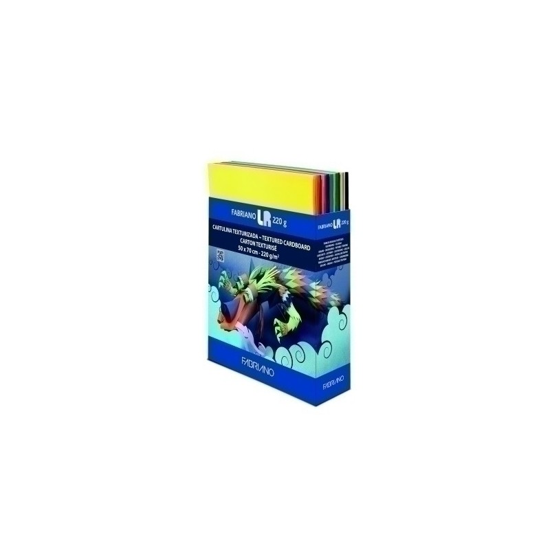 06003-CARTULINA 50x70 FABRIA.220g LR EXP.C/400 precio por 1 unidades