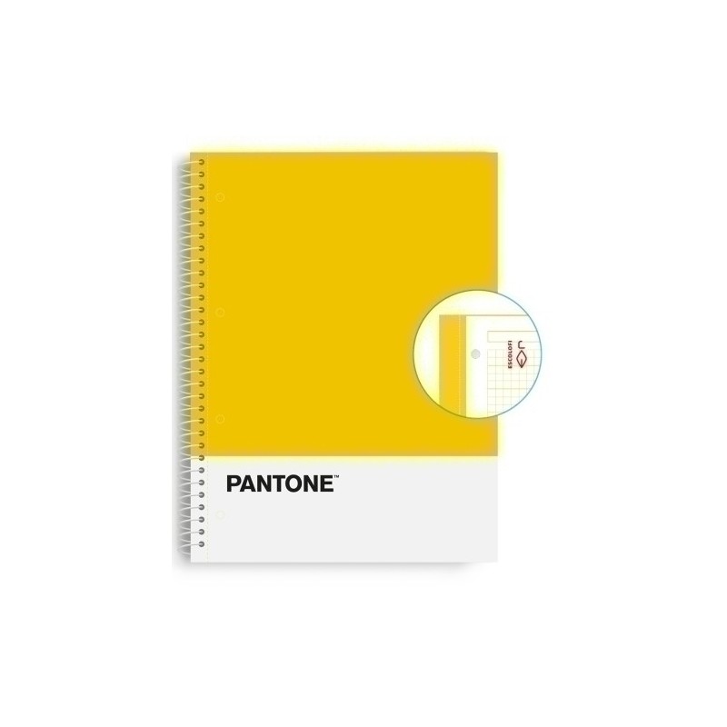 850100500-BLOCK ESCOL.PANTONE A4 BASIC 80h 5x5 AM precio por 5 unidades