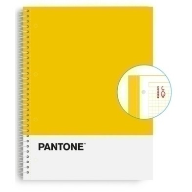 850100500-BLOCK ESCOL.PANTONE A4 BASIC 80h 5x5 AM precio por 5 unidades