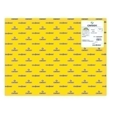 C200403809-CARTULINA FLUOR 50x65 IRIS AMARILLA P/25 precio por 1 unidades