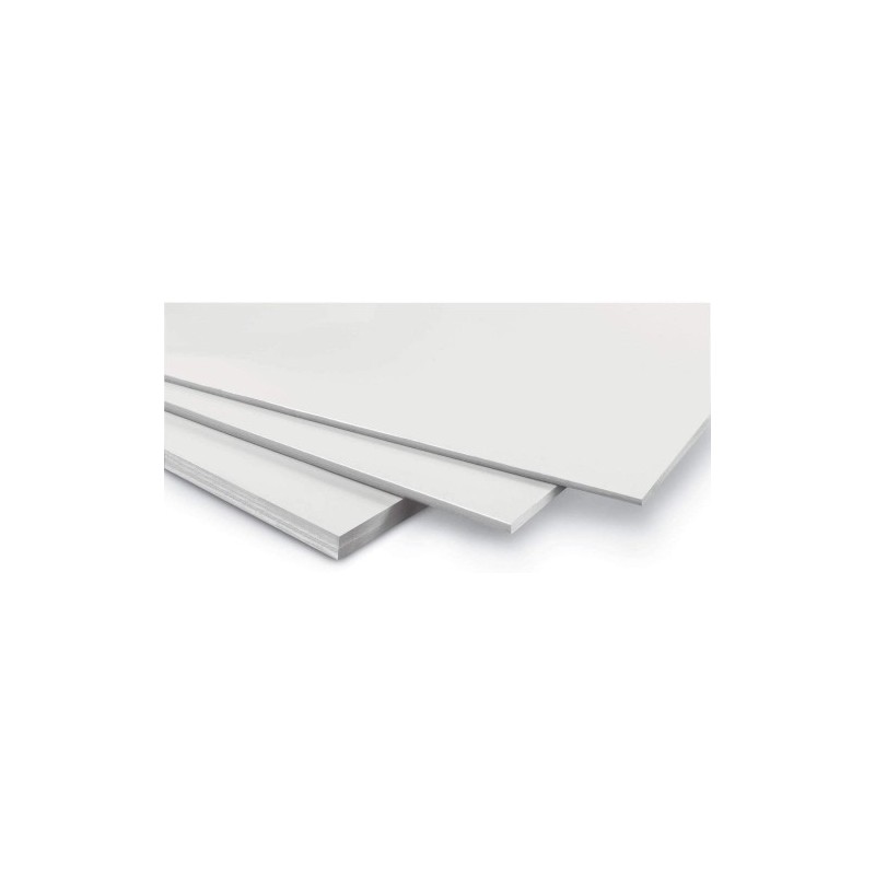 05225B14-CARTON PLUMA YOSAN BLANCO 5mm 140 x 100 precio por 25 unidades