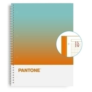850102200-BLOCK ESCOL.PANTONE A4 TOGET. 80h 5x5 CG precio por 5 unidades
