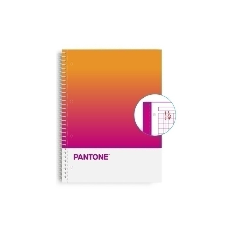 850102300-BLOCK ESCOL.PANTONE A4 TOGET. 80h 5x5 CR precio por 5 unidades