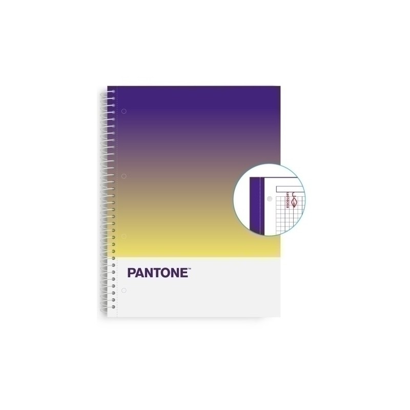 850102400-BLOCK ESCOL.PANTONE A4 TOGET. 80h 5x5 TM precio por 5 unidades