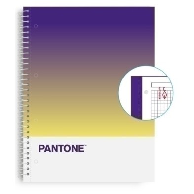 850102400-BLOCK ESCOL.PANTONE A4 TOGET. 80h 5x5 TM precio por 5 unidades