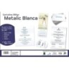 0555CMBSRA3-CARTULINA METAL.32x45 YOSAN BLANCO IRIDI precio por 100 unidades