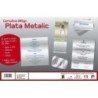 0555CMPSRA3-CARTULINA METAL.32x45 YOSAN PLATA BRILLO precio por 100 unidades