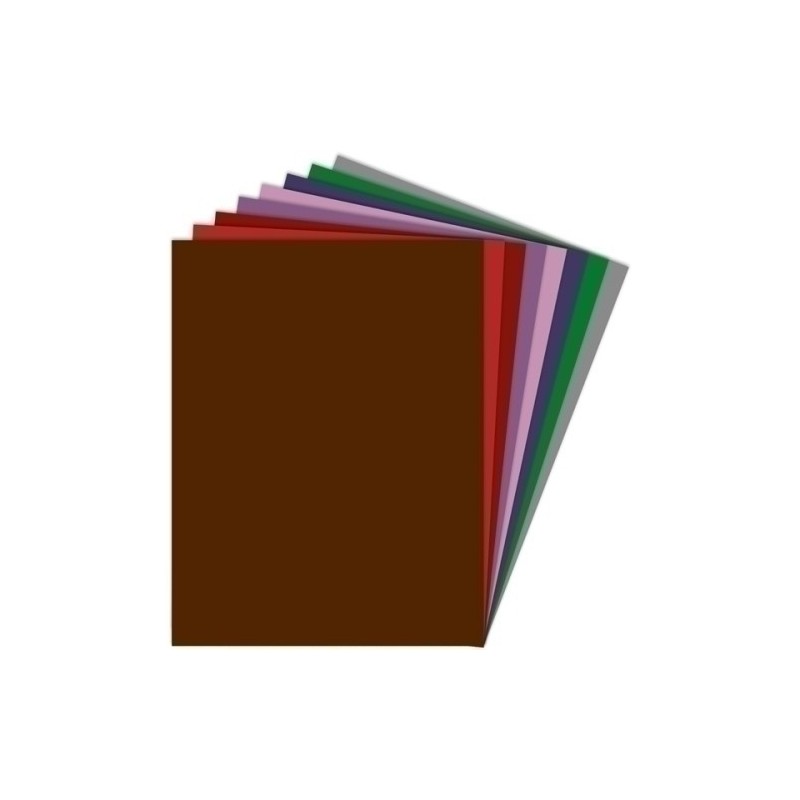 11100240-CARTULINA 50x65 FIXO (25) CHOCOLATE precio por 25 unidades