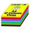 C612712001-CARTULINA A4 IRIS 185g COL. VIVOS P/120 precio por 1 unidades