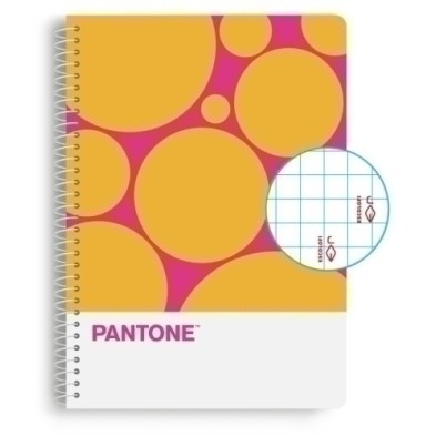 850101400-BLOCK ESCOL.PANTONE A4 MOODS 80h 4x4 ID precio por 5 unidades