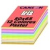 C612712004-CARTULINA 50x65 IRIS 185g COL. PASTEL P/ precio por 1 unidades