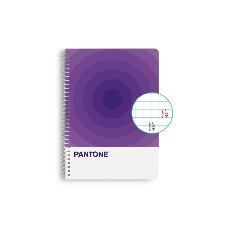 850101700-BLOCK ESCOL.PANTONE A4 MOODS 80h 4x4 FC precio por 5 unidades