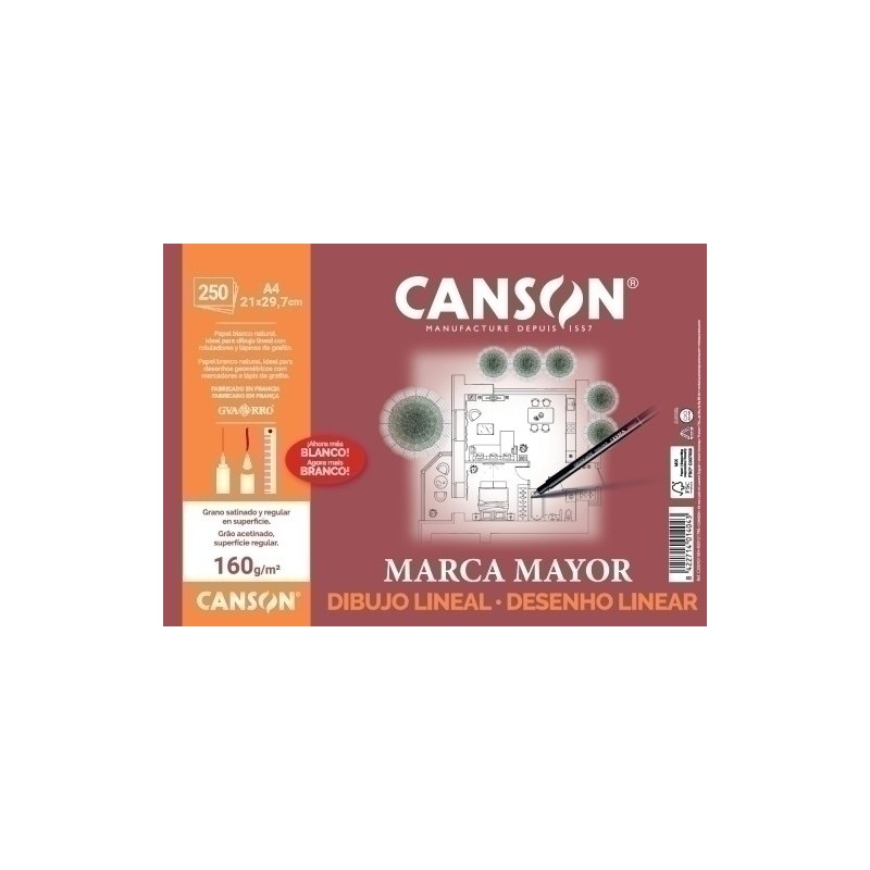 C200401404-LAMINA G-C DIBUJO MARCA MAYOR A4 precio por 250 unidades