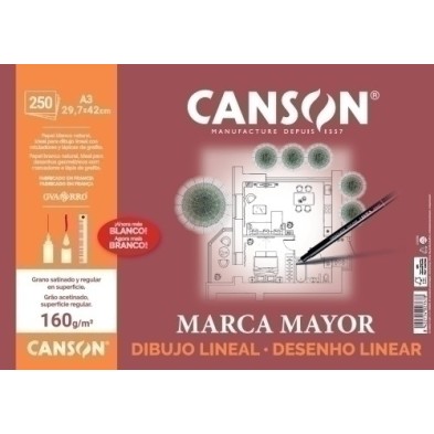 C200402767-LAMINA G-C DIBUJO MARCA MAYOR A3 precio por 250 unidades