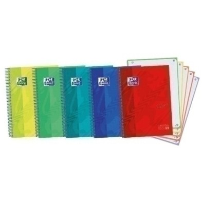400138671-BLOCK OXF. EU.BOOK 5 A4 120h CD.5 COL.(5 precio por 5 unidades