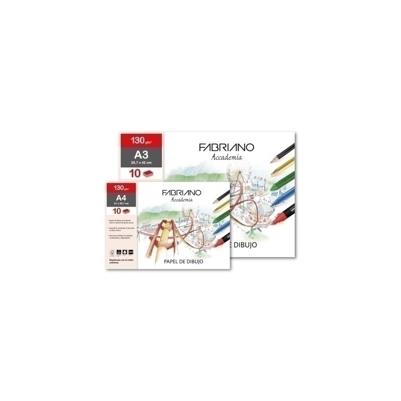 F74112432-LAMINAS DIBUJO FABRIANO 24X32 C/R B/10 precio por 1 unidades