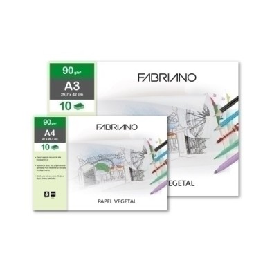 F74233273-LAMINA PAPEL VEGETAL FABRIANO A3 B/12 precio por 1 unidades