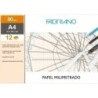 F74233282-LAMINA FABRIANO MILIMETRADO M.PK 12 A4 precio por 10 unidades