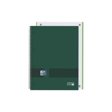 400158919-BLOCK OXF. EU.BOOK 1 A4 80h CD.5 MILITAR precio por 5 unidades