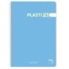16104-BLOCK PACSA PLASTIPAC PP Fº 80h CD.4 AZ precio por 25 unidades