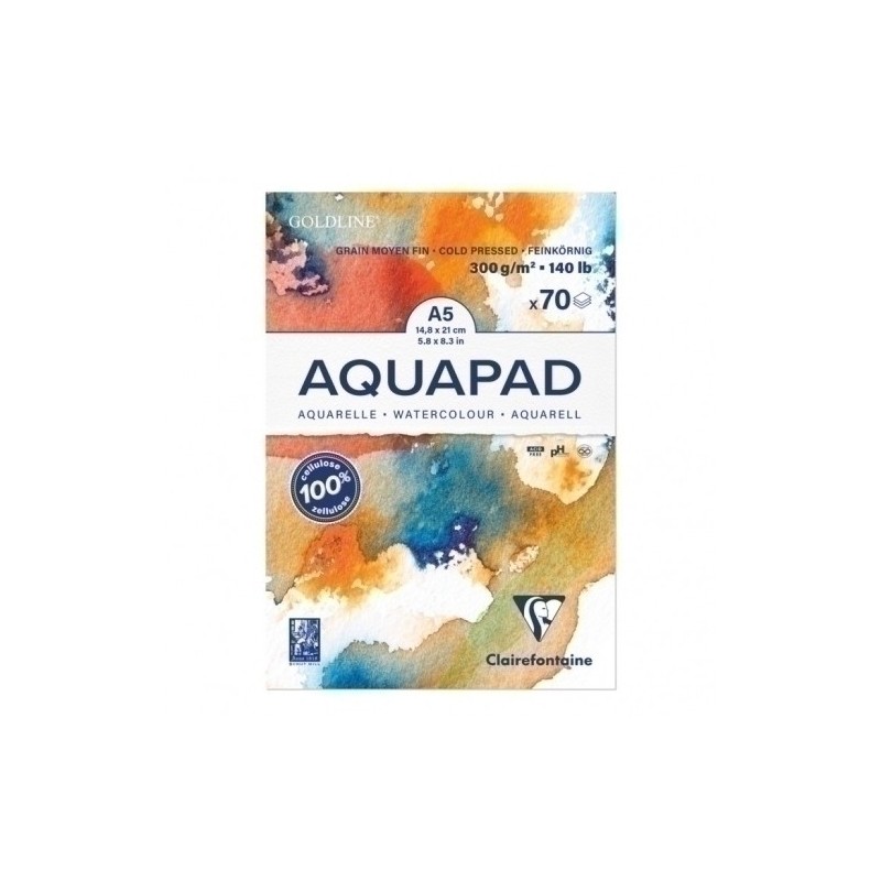 975720C-BLOC DIBUJO CLAIR. GOLDLINE ENCOL. A5 30 precio por 3 unidades
