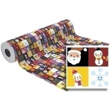 91101071-PAPEL REGALO BOBINA BK.31x80 NAVIDAD precio por 1 unidades