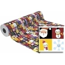 01101071-PAPEL REGALO BOBINA BK.62x80 NAVIDAD precio por 1 unidades