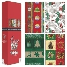 01040002-PAPEL REGALO RL.BK.1x3 NAVIDAD (40) precio por 1 unidades