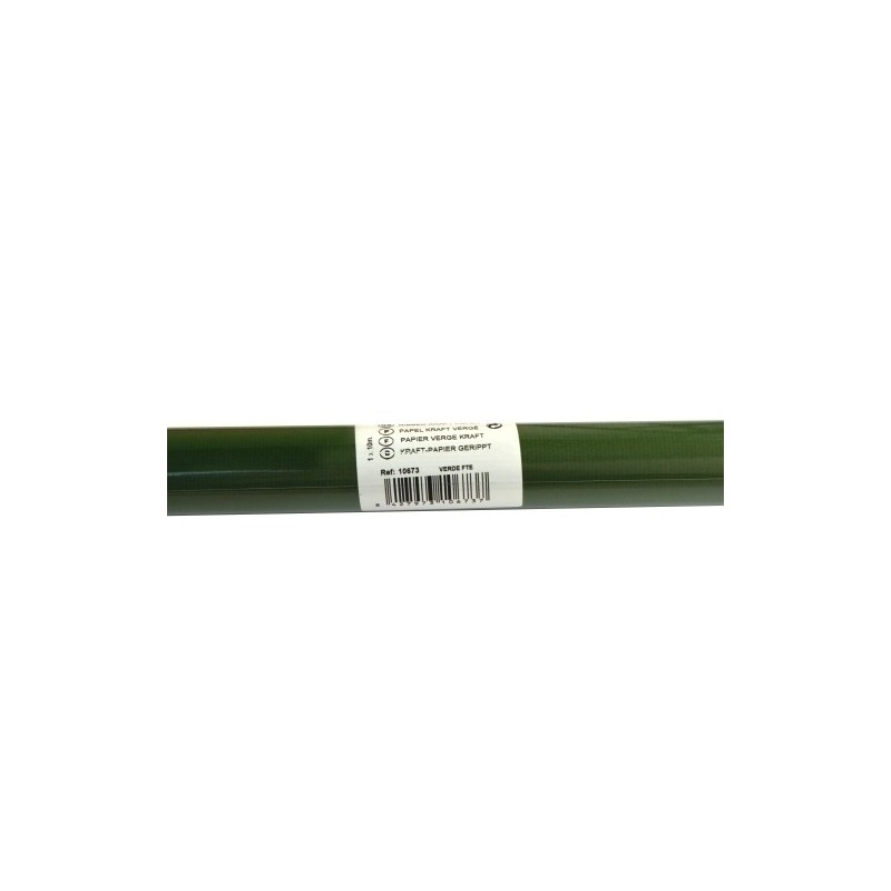 10673-PAPEL EMB.KRAFT SADIP.FUSION 1x10 m VERD precio por 1 unidades