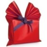 RP1MAR-PAPEL REGALO COLIBRI 30x30 ROJO MATE precio por 1 unidades