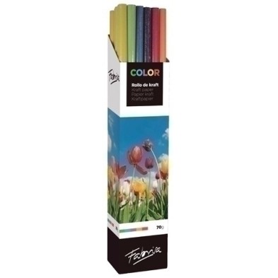 15734-PAPEL EMB.KRAFT FABRISA 1x5 SURT. E.20 precio por 1 unidades
