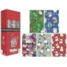 01016010-PAPEL REGALO RL.BK.0.7x2 NAVID INF. (50) precio por 1 unidades