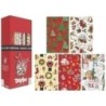 01027002-PAPEL REGALO RL.BK.0.7x5 NAVIDAD (40) precio por 1 unidades
