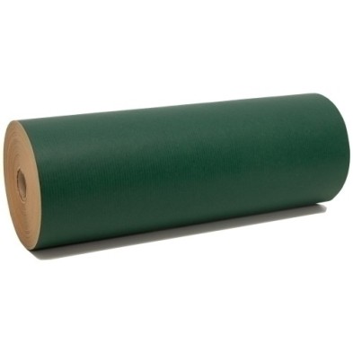 18582-PAPEL EMB.KRAFT BOB.1ª VERDE 31 cm precio por 1 unidades