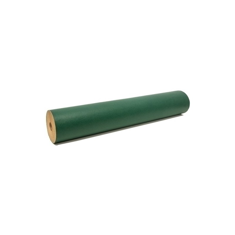 18584-PAPEL EMB.KRAFT BOB.1ª VERDE 62 cm precio por 1 unidades