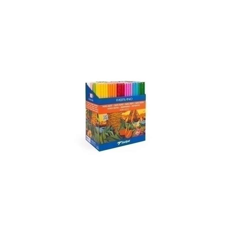 S1545050-PAPEL CREPE SADIPAL 32g 0.5x2.5 EXP.120 precio por 1 unidades
