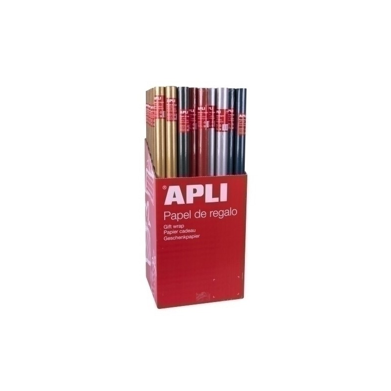 13644-PAPEL REGALO RL.APLI 0.7x2 KRAFT COL(55) precio por 1 unidades