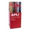 13644-PAPEL REGALO RL.APLI 0.7x2 KRAFT COL(55) precio por 1 unidades