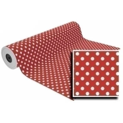 01101213-PAPEL REGALO BOBINA BK.62x80 LUNARES precio por 1 unidades