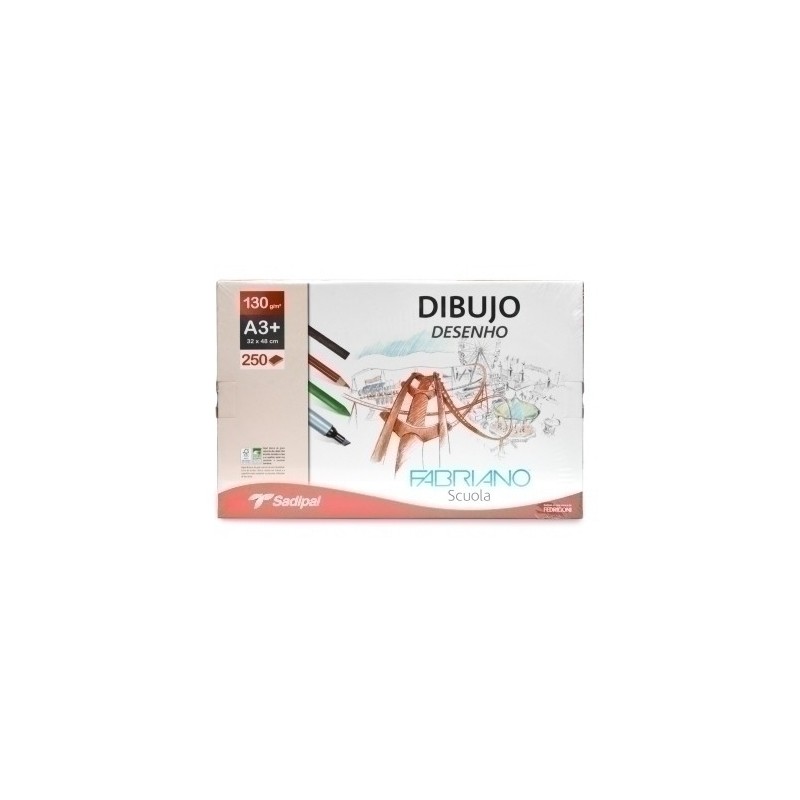 F71332546-LAMINA DIBUJO FABRIANO A3+ G.NAT. C/250 precio por 1 unidades